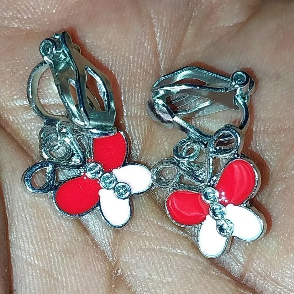 Butterfly Super Cute Kid's fashion Clip-on Earrings